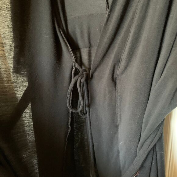 Eberjey Naya Lace Trim Jersey Knit Robe - Picture 7 of 8